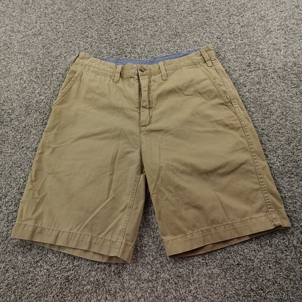 Polo Ralph Lauren Shorts Mens 32 Brown Beige Tan Chino Golf Pony Relaxed Preppy